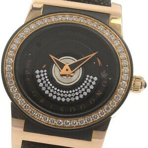 de GRISOGONO Tondo by Night K18PG diamond bezel Automatic Ladies Watch_867522
